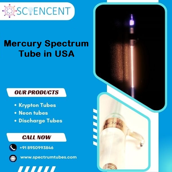 Mercury Spectrum Tube in USA: Explore the Precision of Light with Spectrumtubes