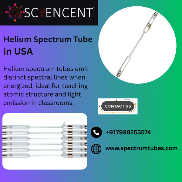 Helium Spectrum Tube in USA: A Gateway to Spectroscopy and Science Education